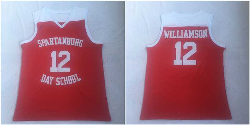 Spartanburg Griffins 12 Zion Williamson Red High School Basketball Jersey,We sell and wholesale Spartanburg Griffins 12 Zion Williamson Red High School Basketball Jersey on line form chian!